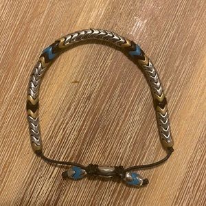 M. Cohen Blue and Silver Chris Hemsworth bracelet